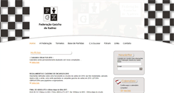 Desktop Screenshot of fgx.org.br