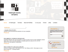 Tablet Screenshot of fgx.org.br